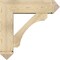 Ekena Millwork Legacy Arts and Crafts Rough Sawn Bracket w/ Offset Brace, Douglas Fir, 8"W x 28"D x 28"H BKT0806X28X28LEC03RDF - alternate 3